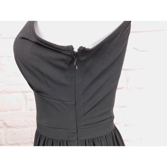 Michael Michael Kors XS Black Halter Gown Dress Keyhole Neckline NWT - Picture 5 of 12